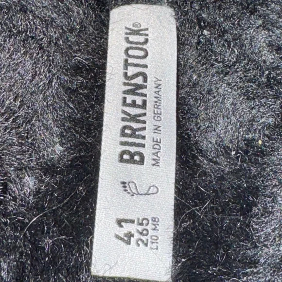 Birkenstock Boston Genuine Shearling Lined Clog -Black Size 41.  Almost new - Picture 4 of 8